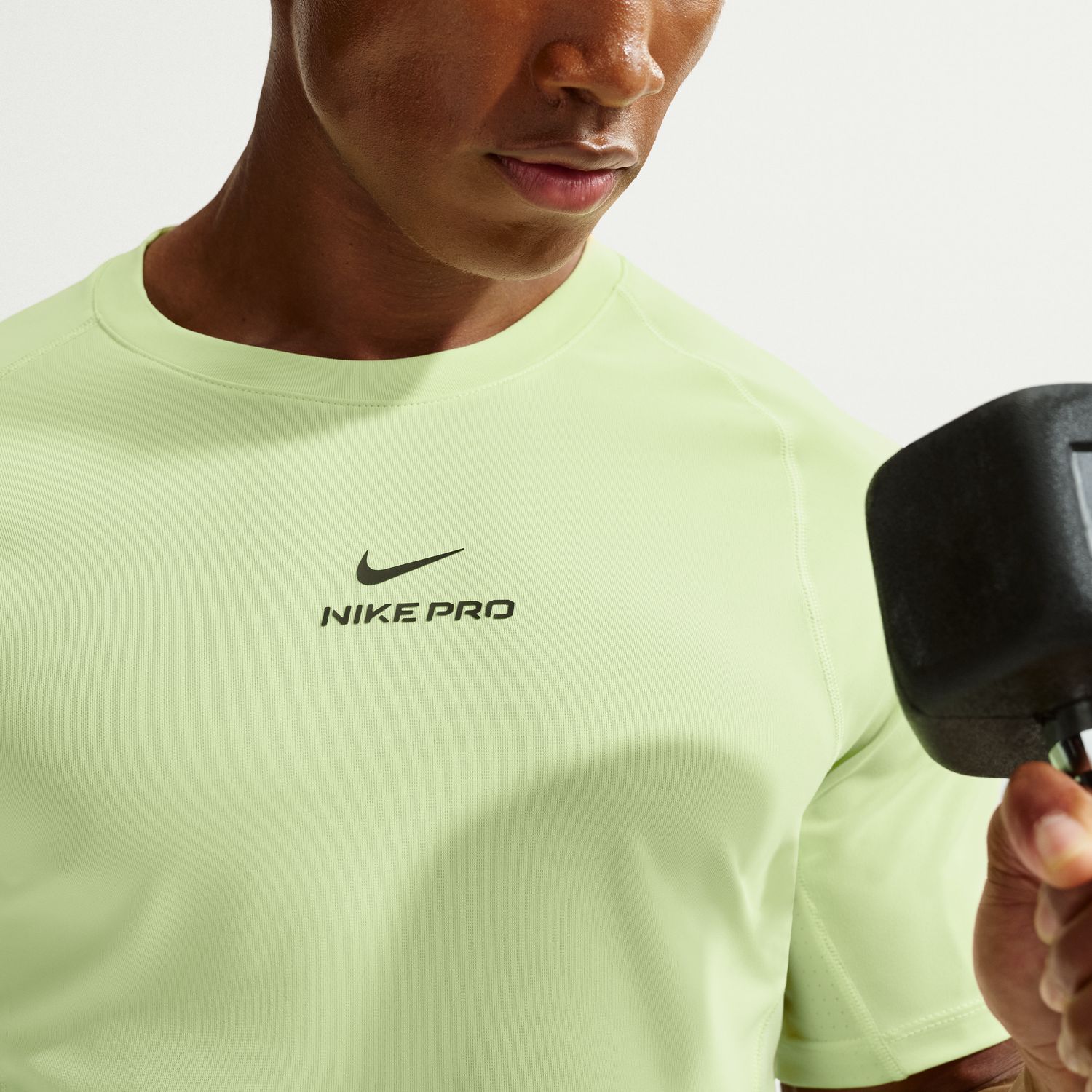 T-shirt de Homem Pro Training Verde-5