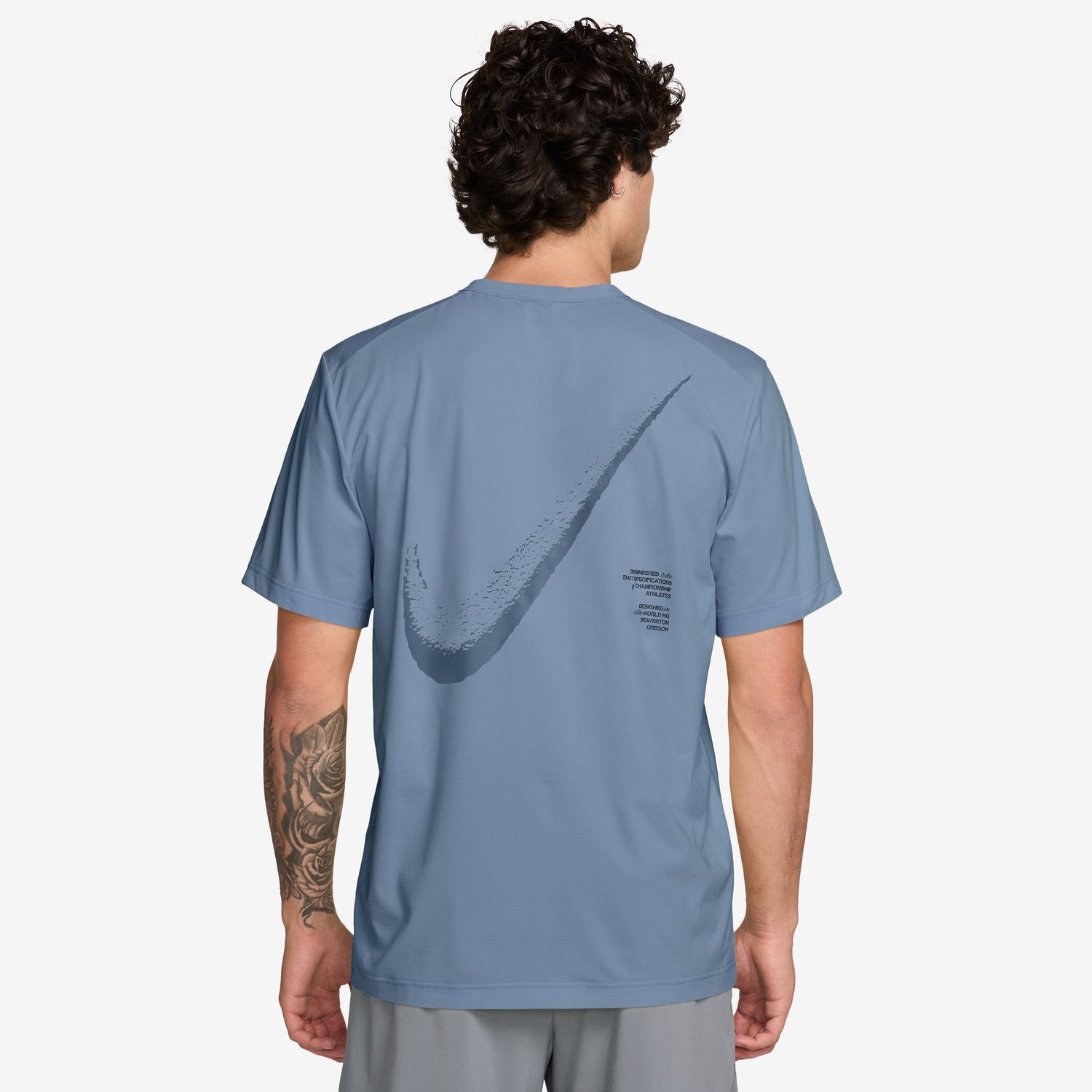 T-shirt de Homem DF Hyverse Gfx Ss Top Azul-2