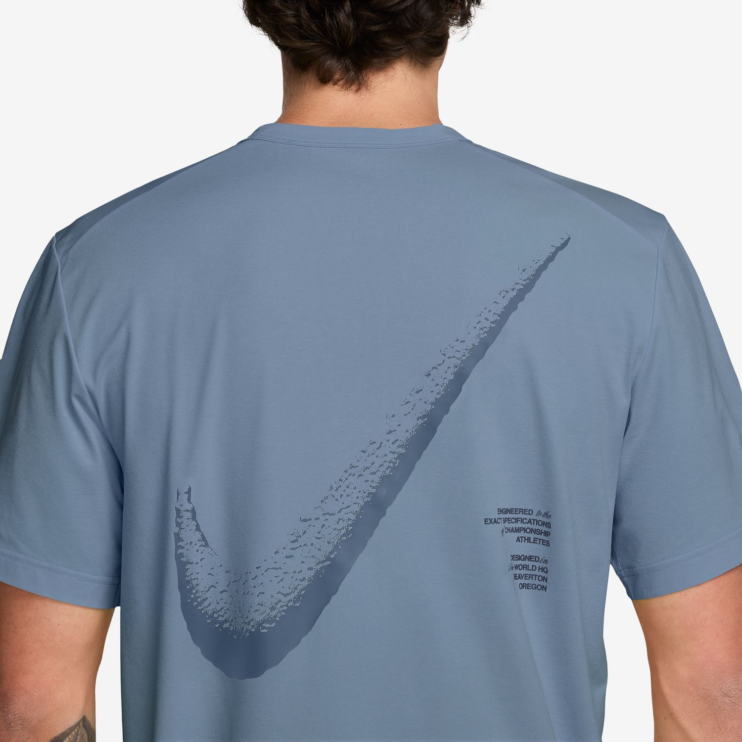 T-shirt de Homem DF Hyverse Gfx Ss Top Azul-3