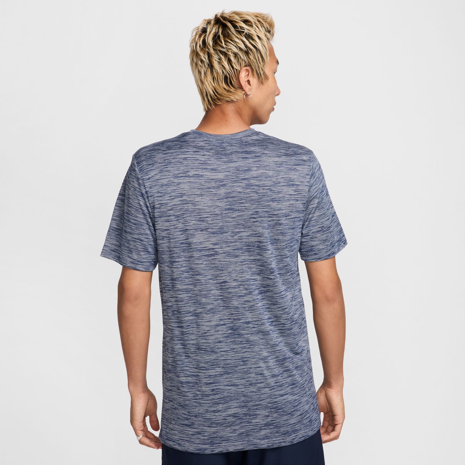 T-shirt de homem Dri-FIT Nike Azul-marinho-2