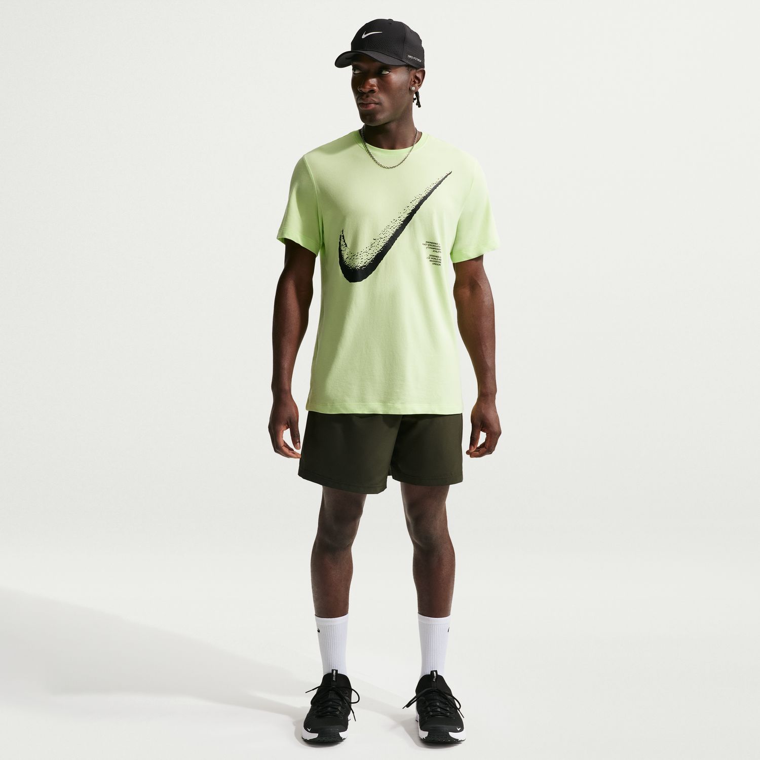 T-shirt de Homem DF Tee Std Hbr Pack Verde-3