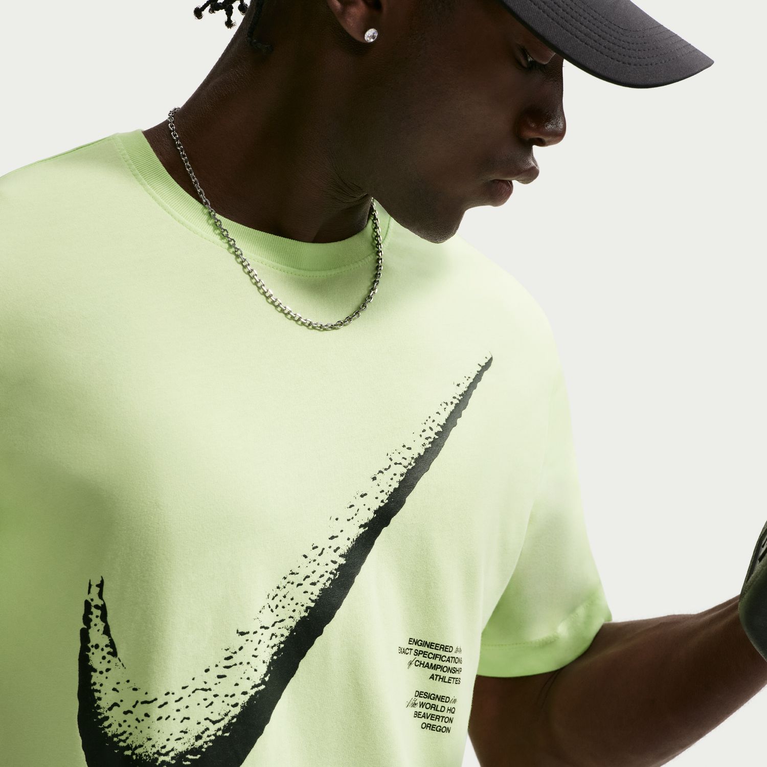 T-shirt de Homem DF Tee Std Hbr Pack Verde-5