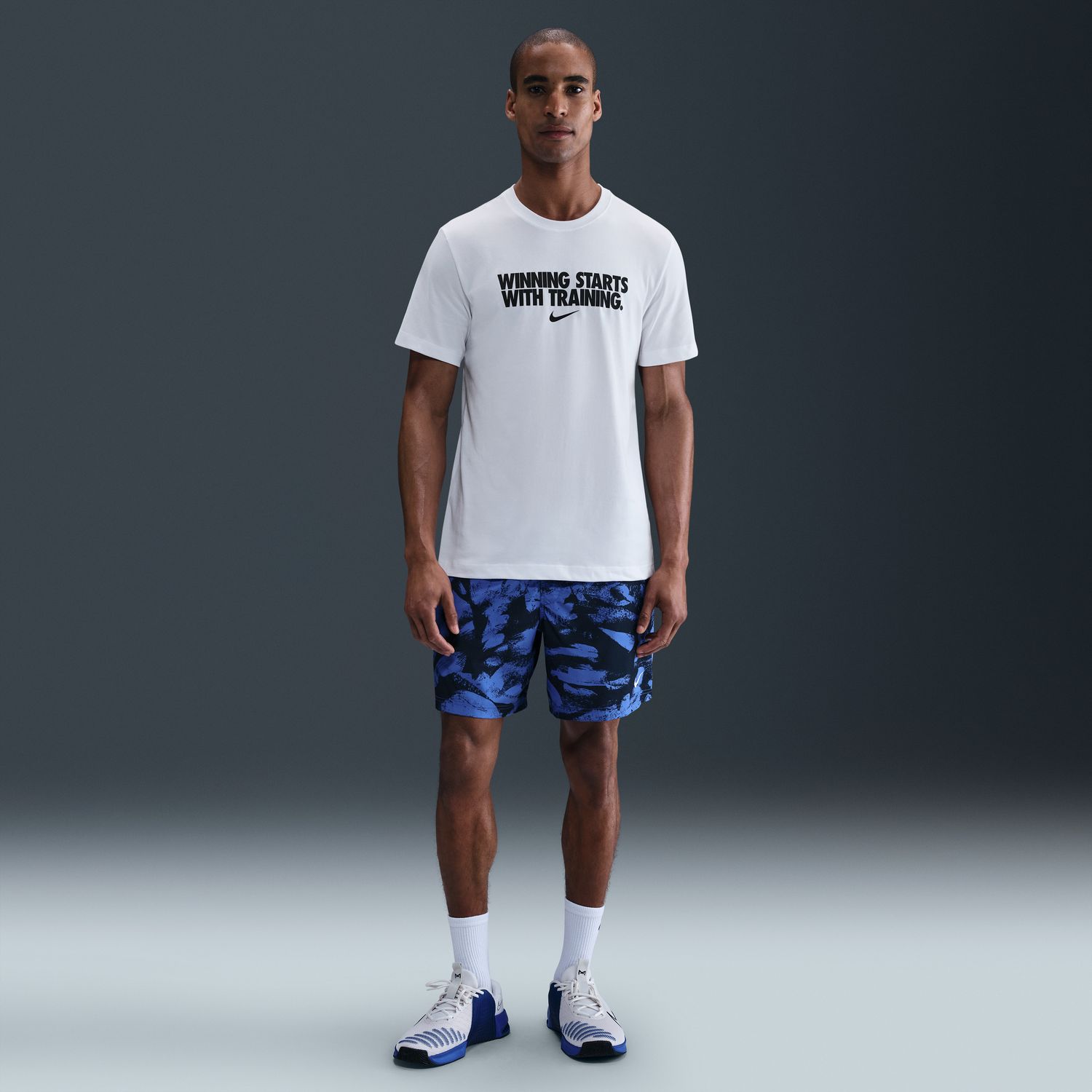 T-shirt de Homem DF Tee Winning Branco-4