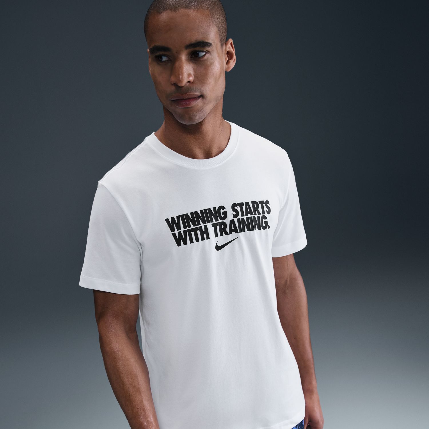 T-shirt de Homem DF Tee Winning Branco-6