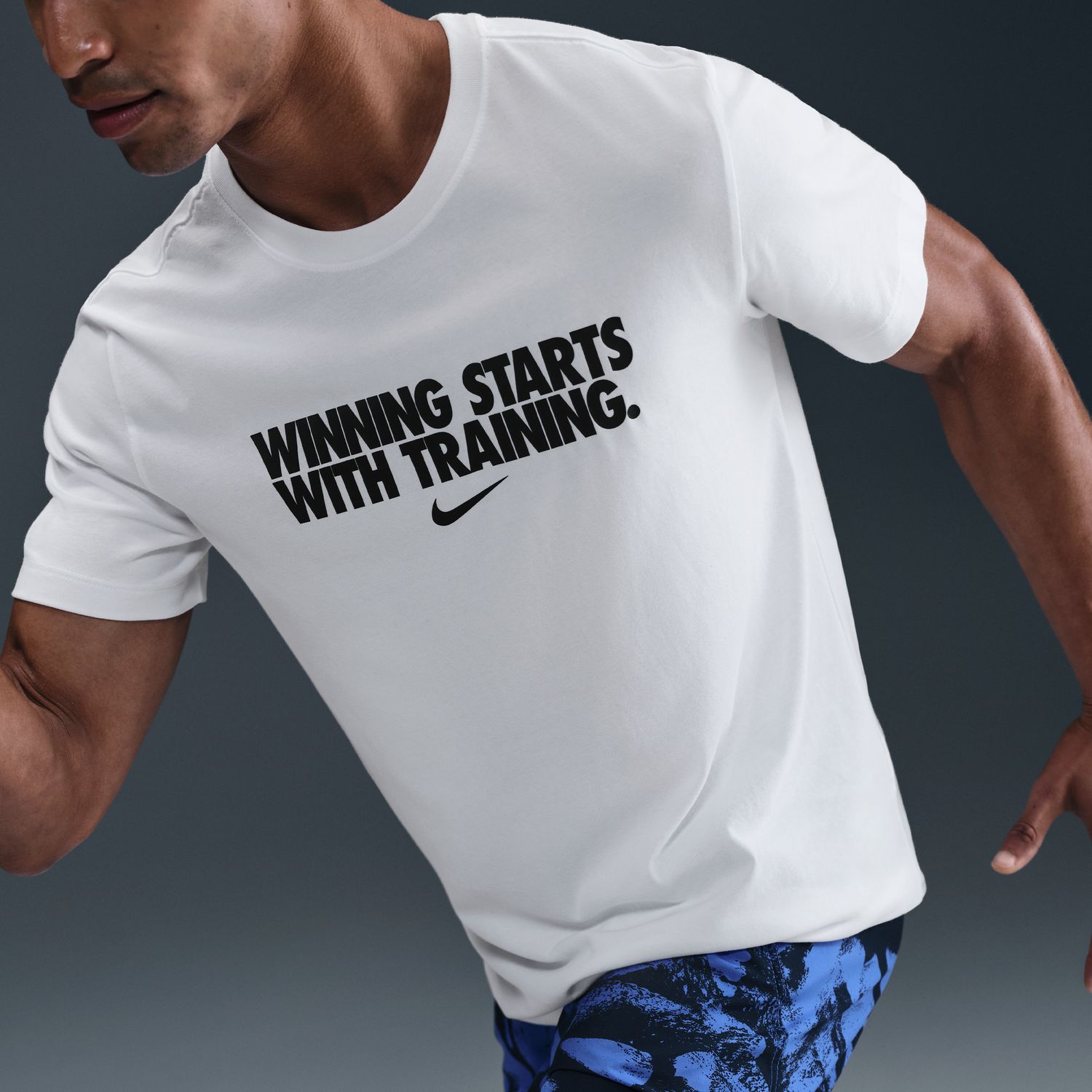 T-shirt de Homem DF Tee Winning Branco-8