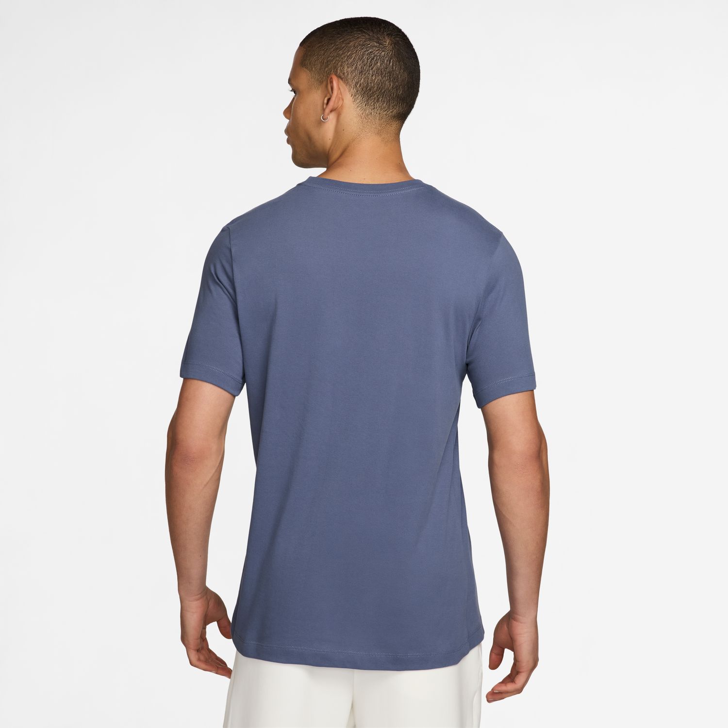 T-shirt de homem Dri-FIT Nike Azul-2