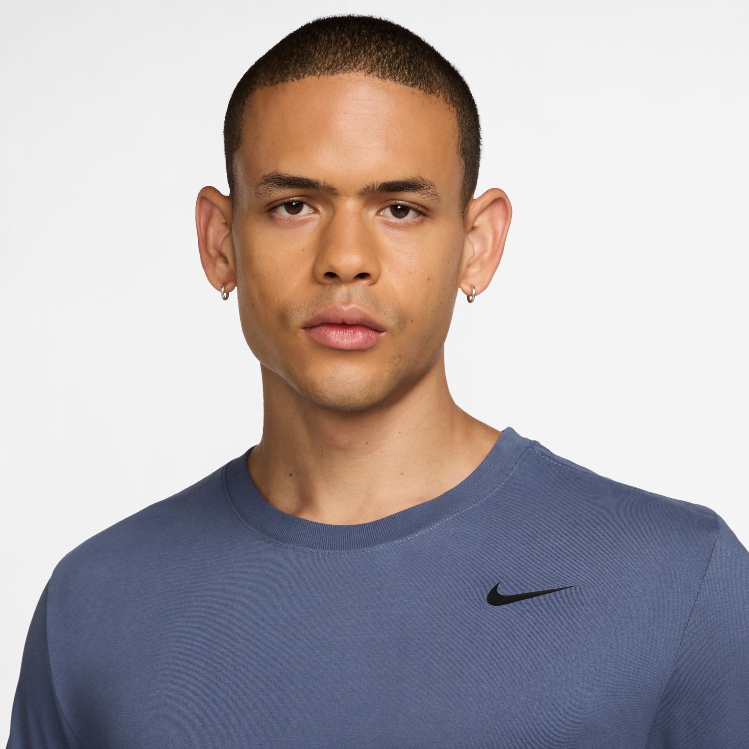 T-shirt de homem Dri-FIT Nike Azul-3