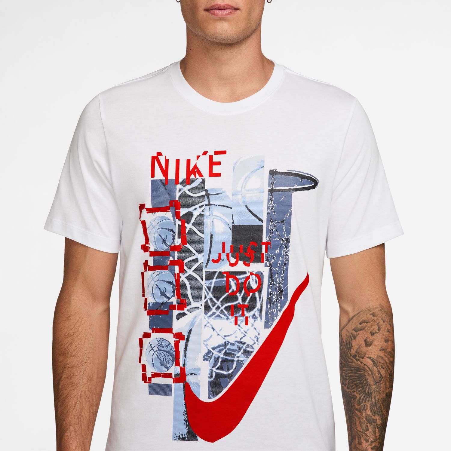 T-shirt de Homem Branco-3