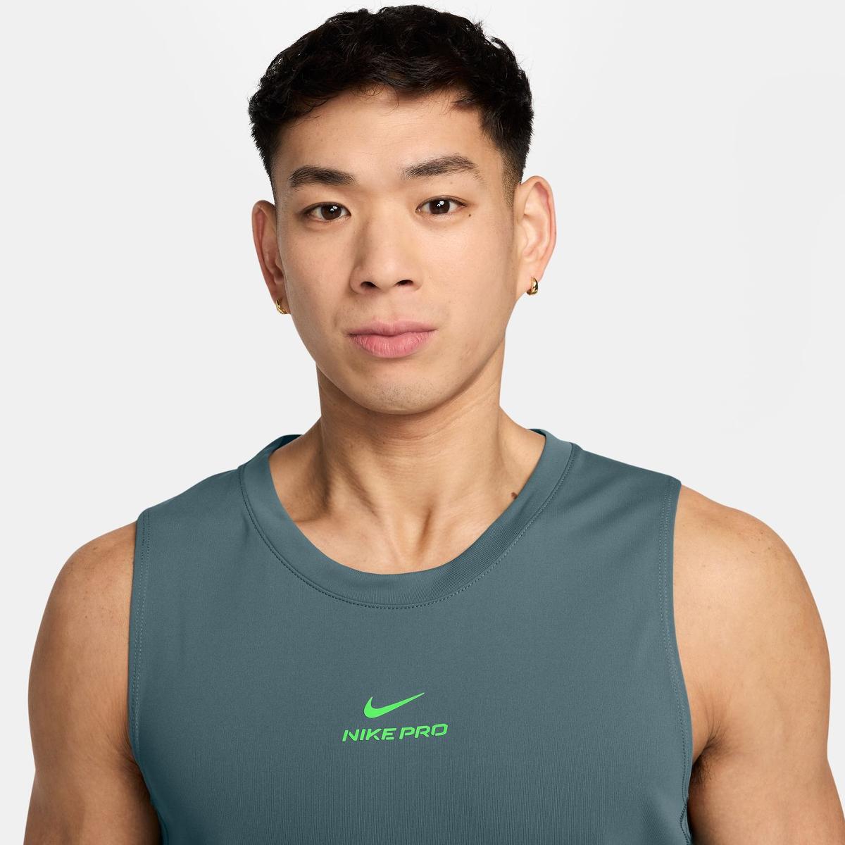 T-shirt de Homem Pro Training Tank Verde-3