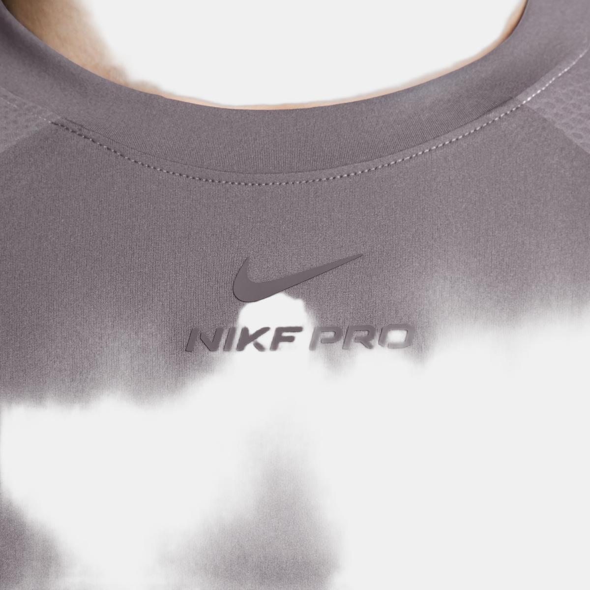 T-shirt de Training de Homem M NP DFADV NPT SS Top Castanho-3