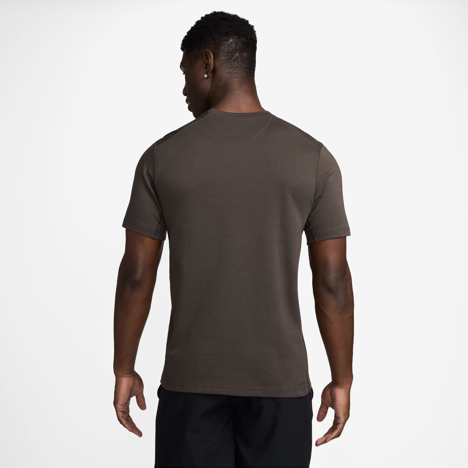 T-shirt de Homem M Nk DF Primary Stmt SS Castanho-2