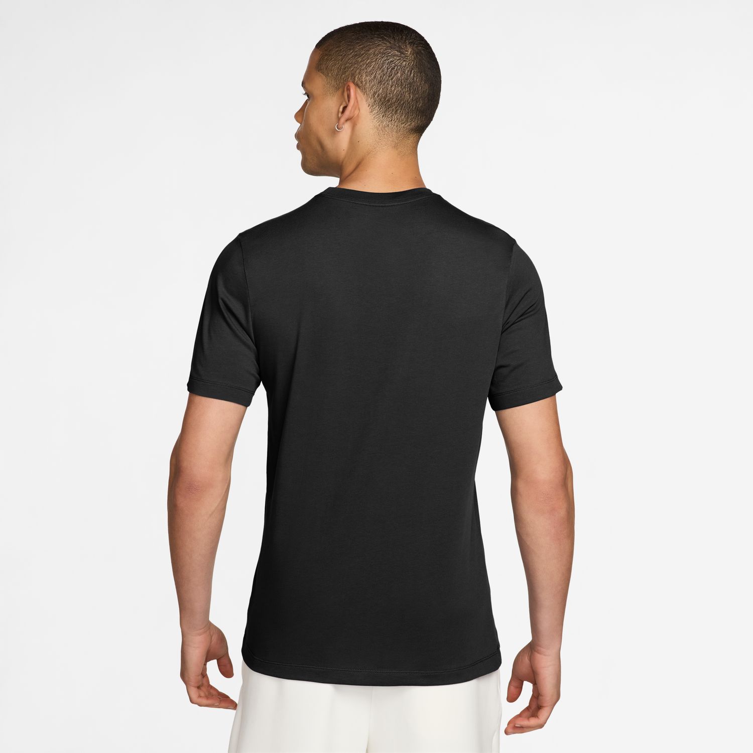 Camiseta de hombre M Nk DF Tee Std Pro Nike - Negro / Rosa Negro / Rosa-2