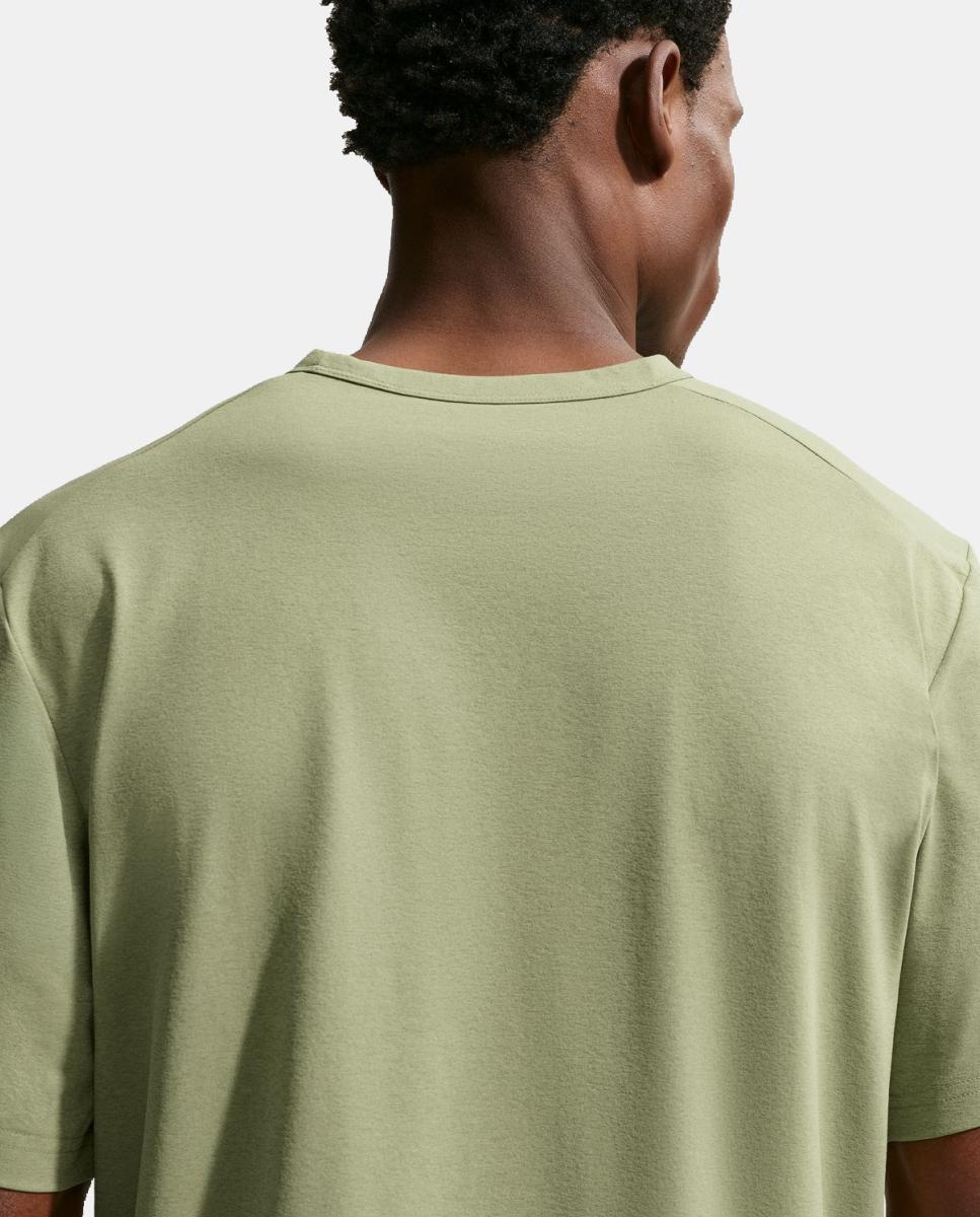 T-shirt de Homem M Nk DF Uv Hyverse Top Fld Gfx Verde-4