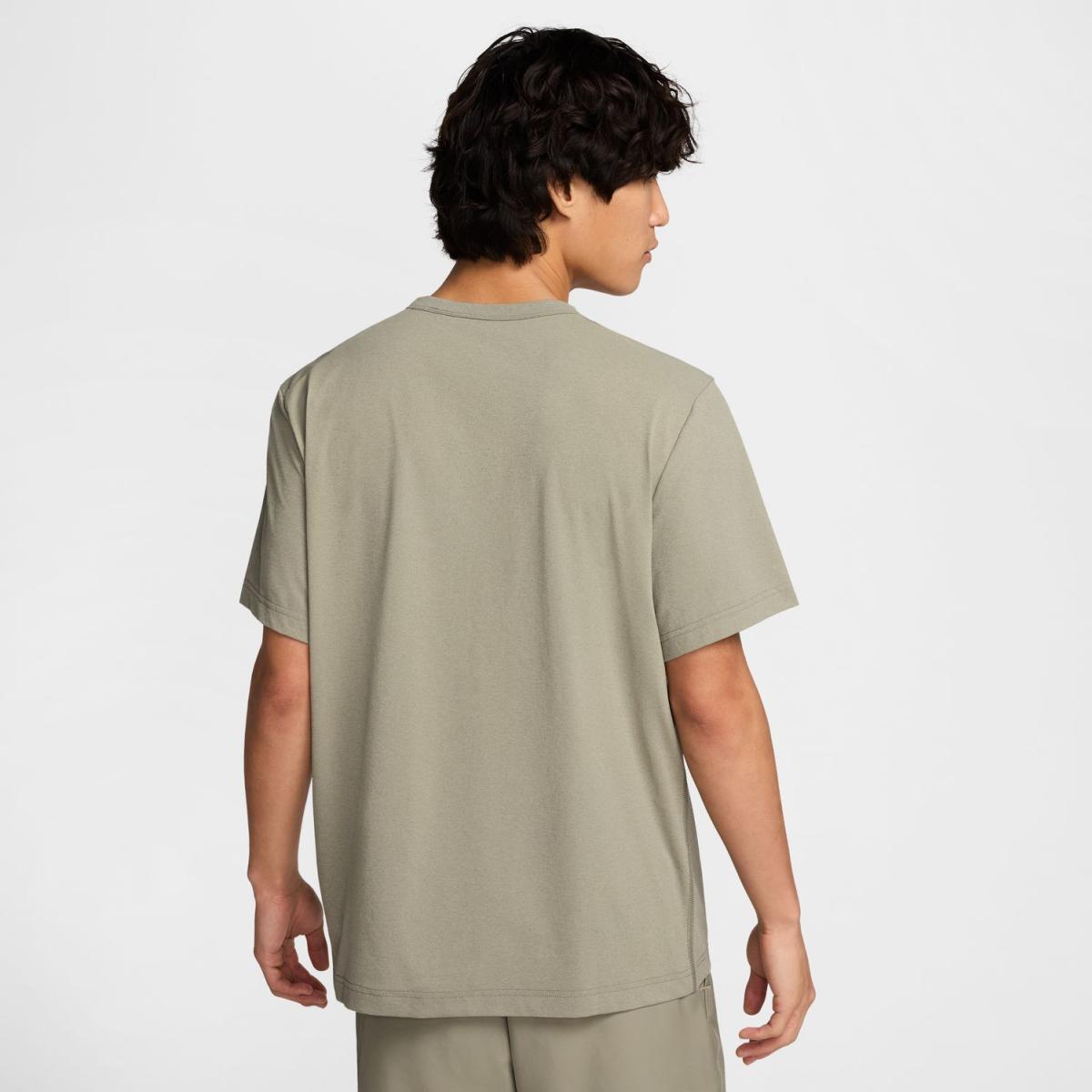 T-shirts de Homem M NK Df Uv Hyverse SS Verde-2