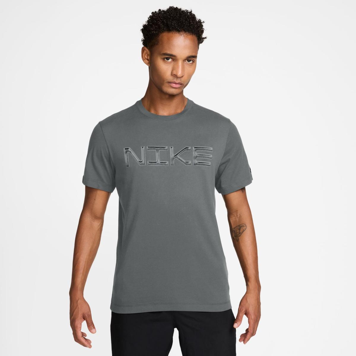 Camiseta de hombre Nike - Gris Gris-1