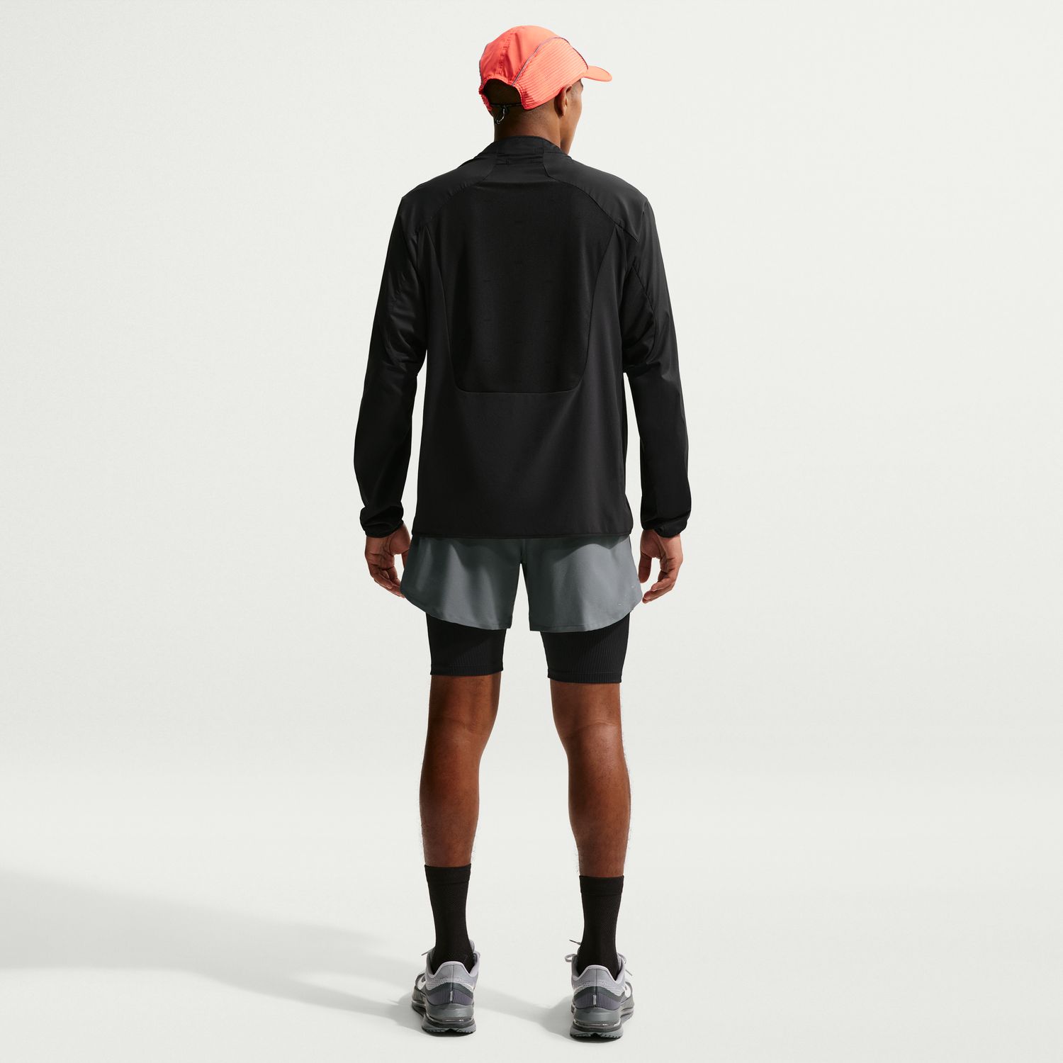 Calções de Homem M NK DF STRIDE 5IN BF SHORT Cinzento-2