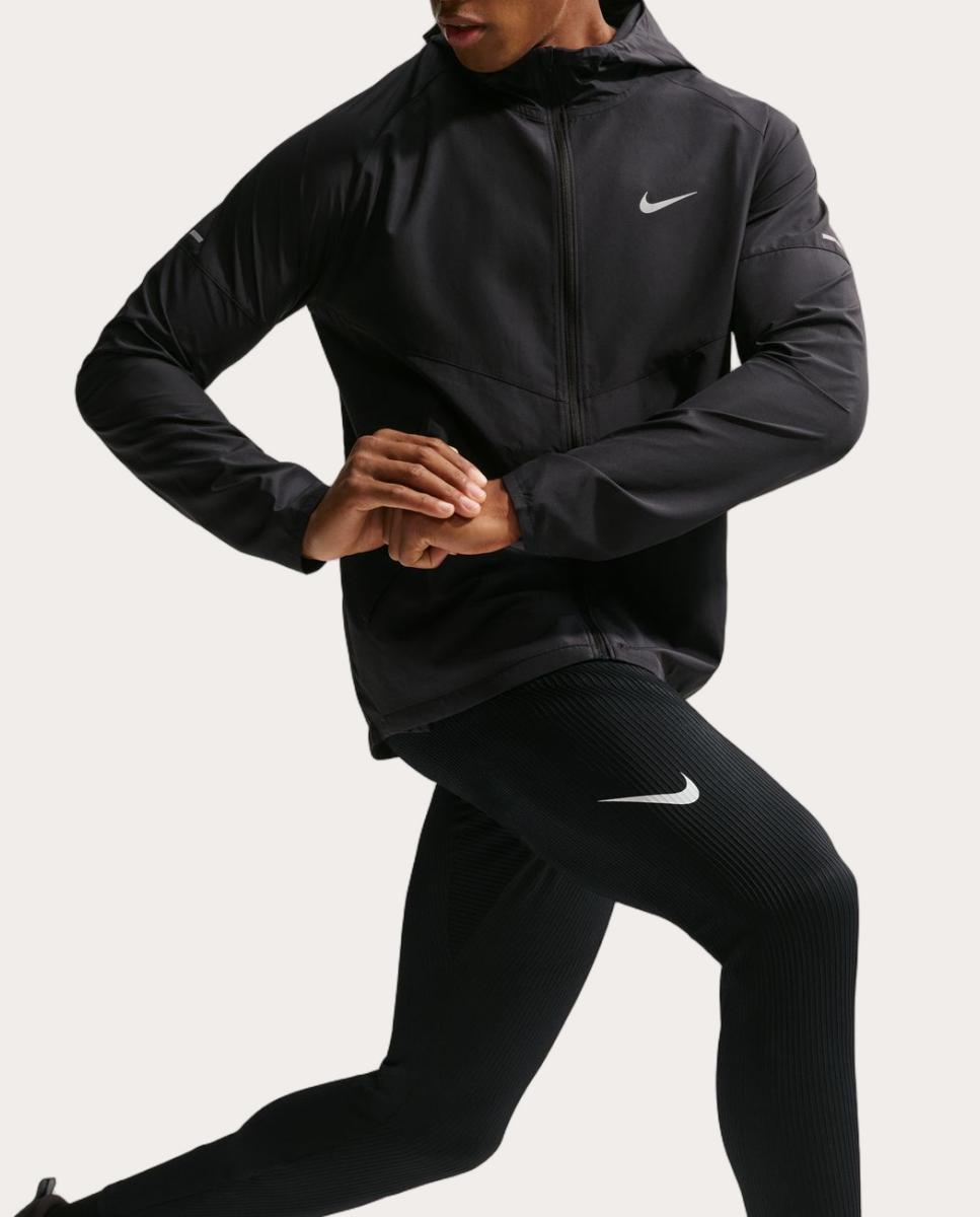 Malla de hombre AeroSwift Nike - Negro Negro-5