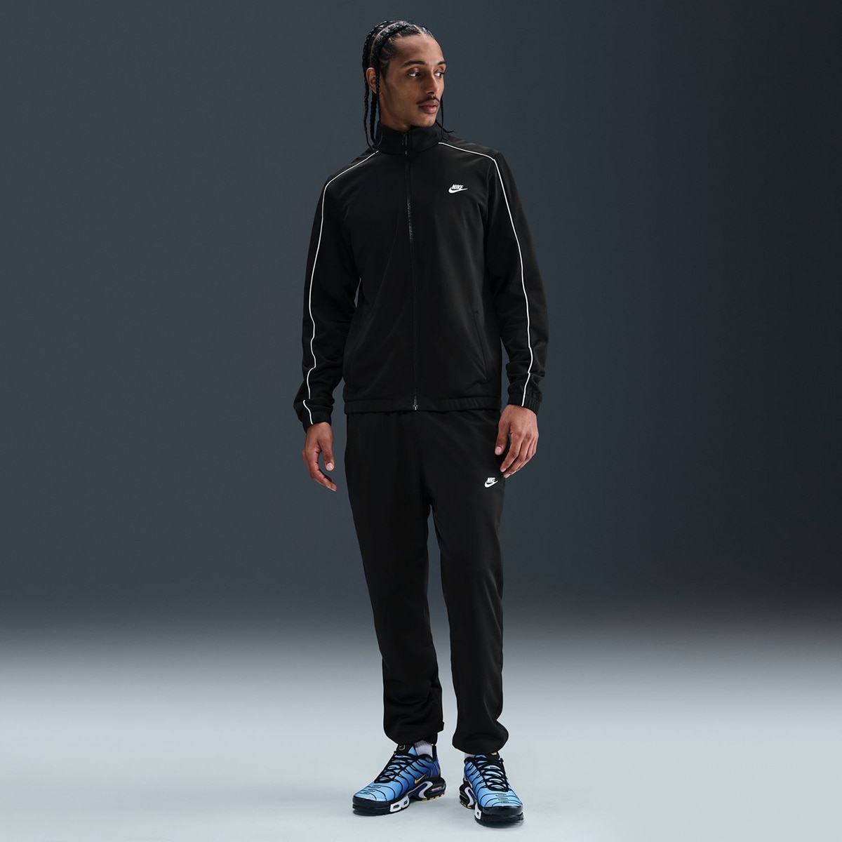 Chandals de hombre M Nk Club Pk Trk Suit Nike - Negro Negro-1