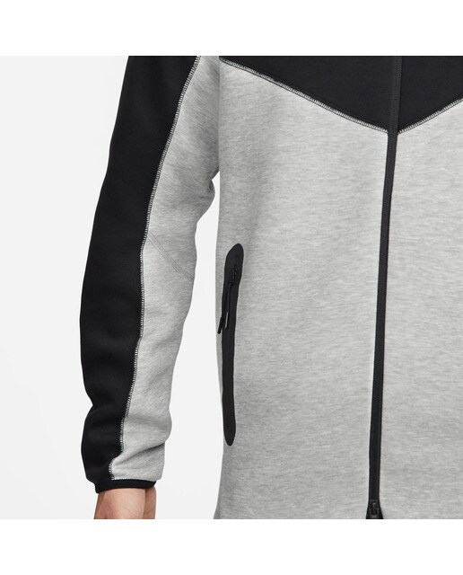 Sweatshirt de homem Tech Fleece Nike Cinzento / Preto-5