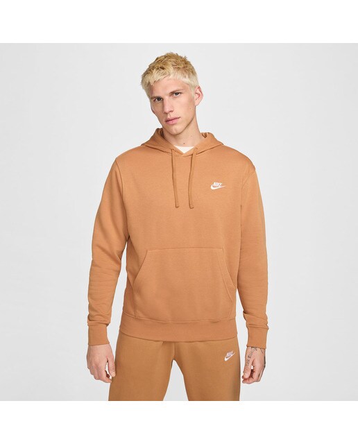 Sweatshirt de homem Sportswear Club Fleece Nike Argila-1