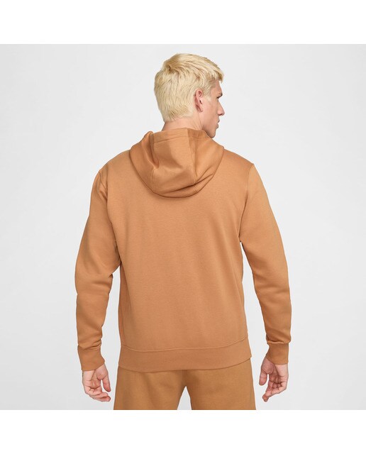 Sweatshirt de homem Sportswear Club Fleece Nike Argila-2