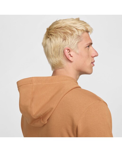 Sweatshirt de homem Sportswear Club Fleece Nike Argila-4
