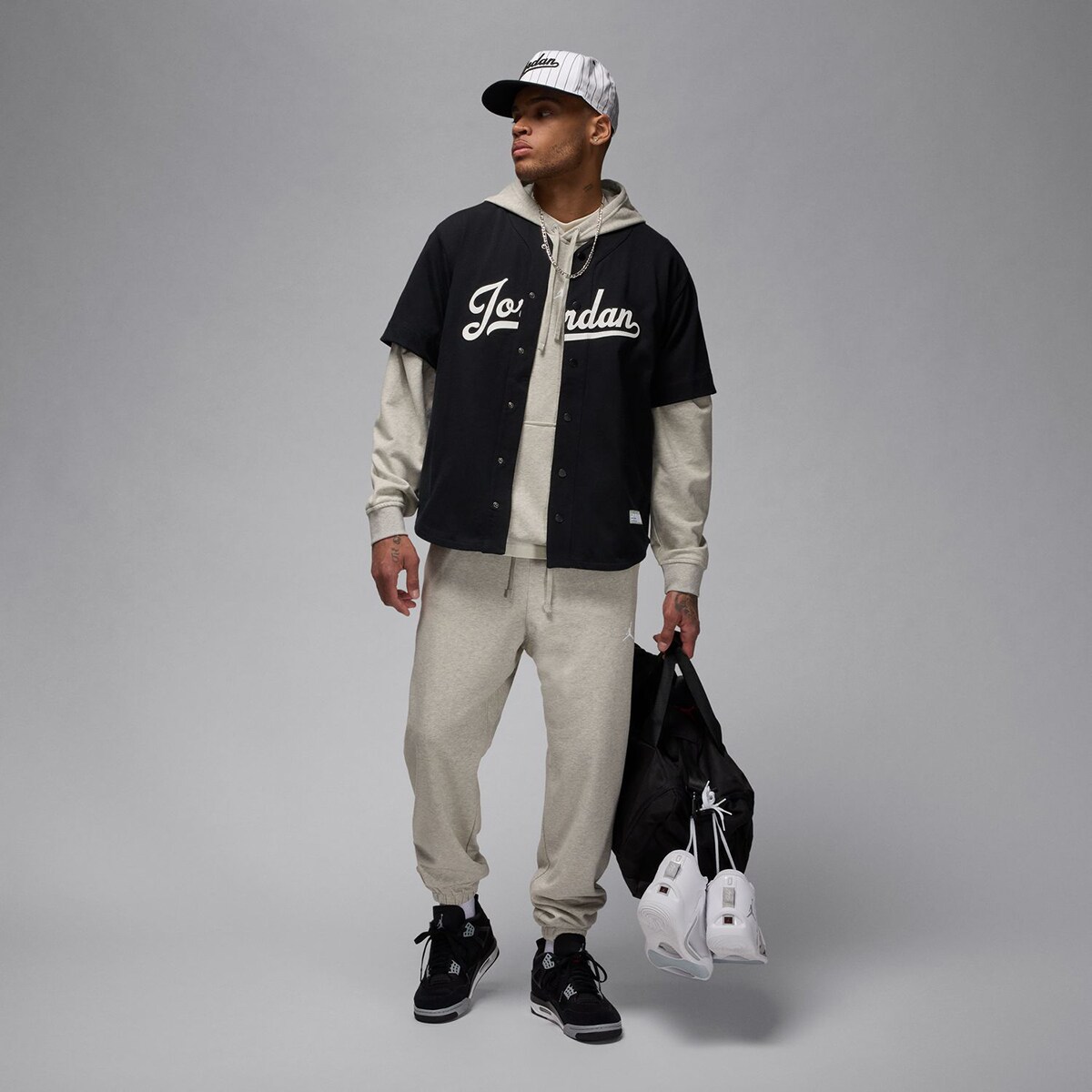 Sweatshirt de Homem Sport Crossover Cinzento-6