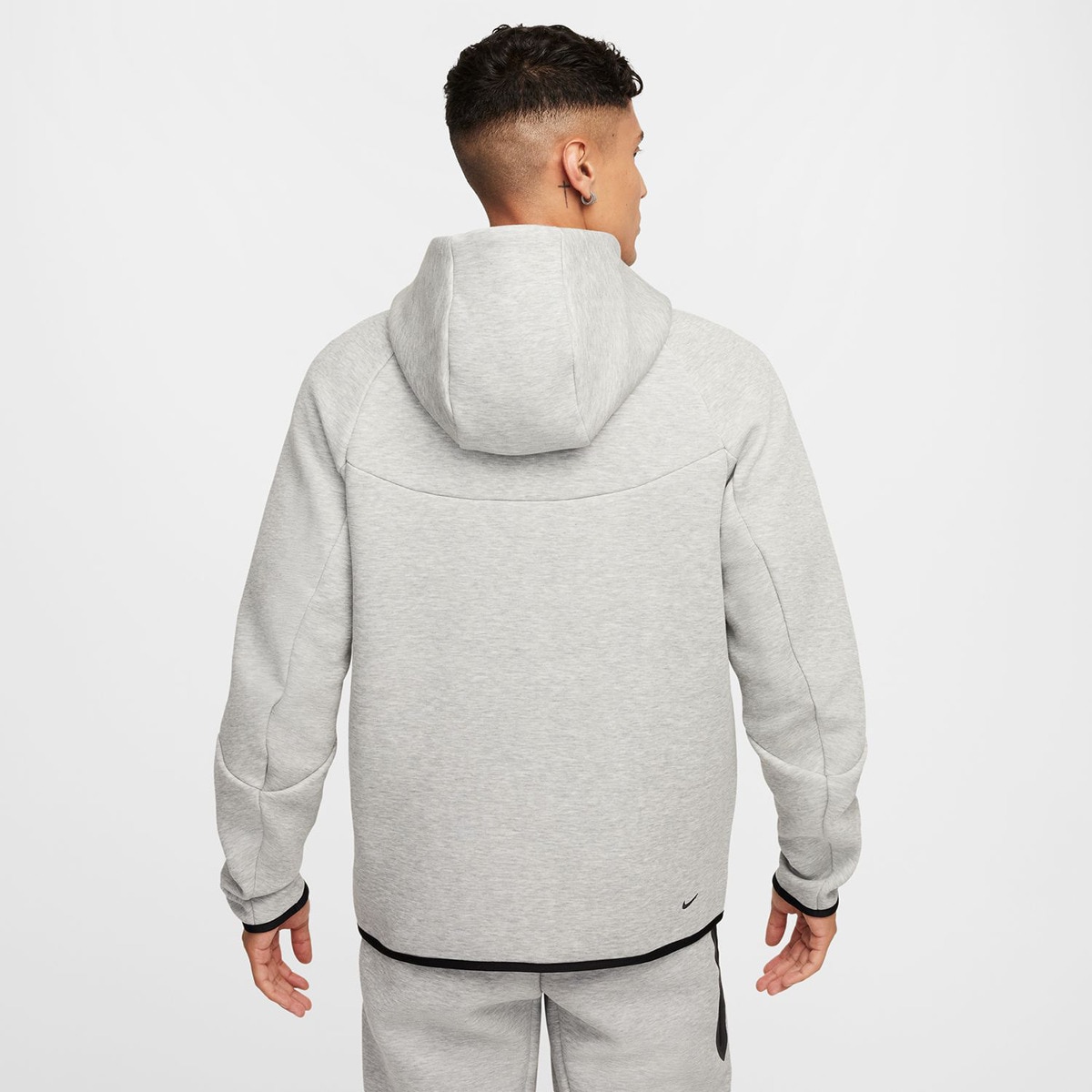 Sweatshirt de homem Tech Fleece Nike Cinzento-2
