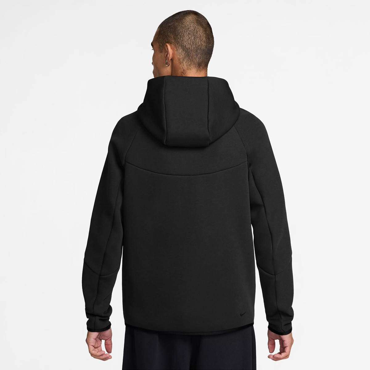 Sweatshirt de Homem Tech Windrunner Hoodie Preto-2