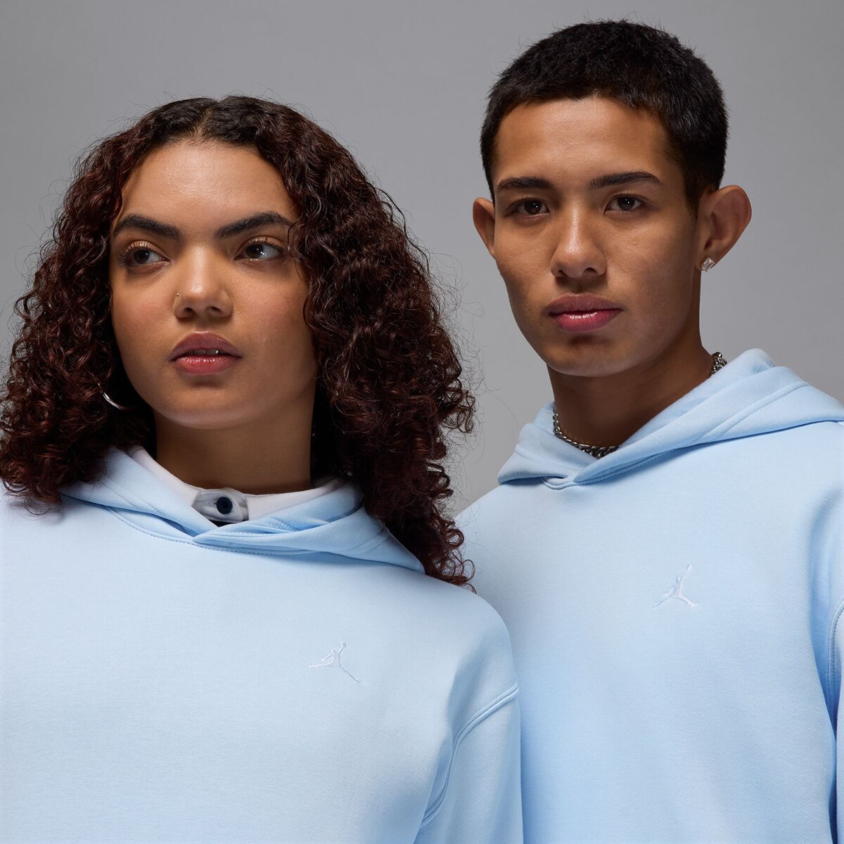 Sweatshirt de Homem Brooklyn Fleece Azul-3