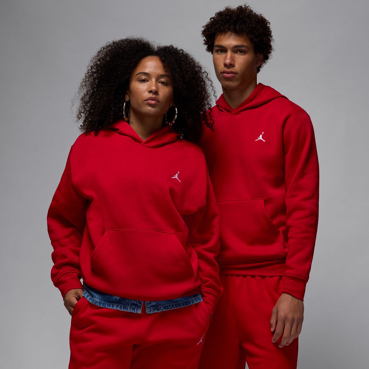 Sweatshirt de Homem Brooklyn Vermelho-1