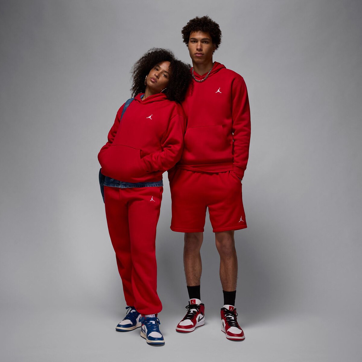 Sweatshirt de Homem Brooklyn Vermelho-6