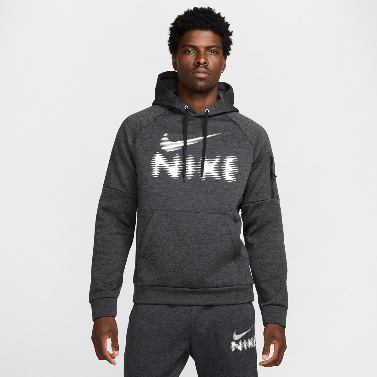 Sweatshirt de Homem Cinzento-1