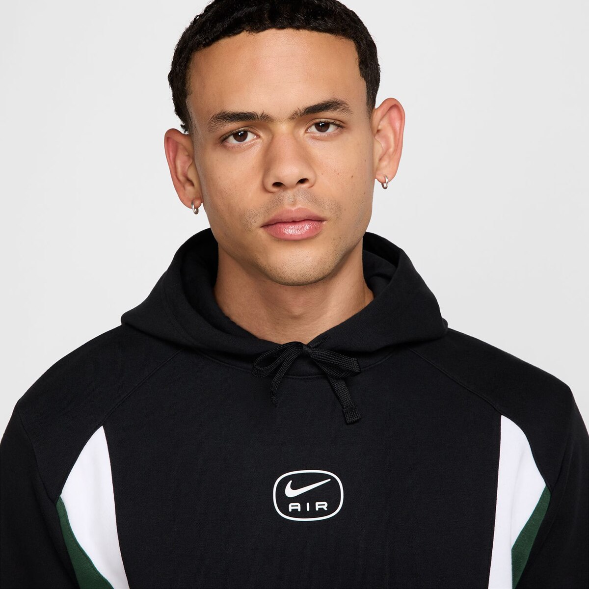 Sweatshirt de homem Air Nike Preto-3