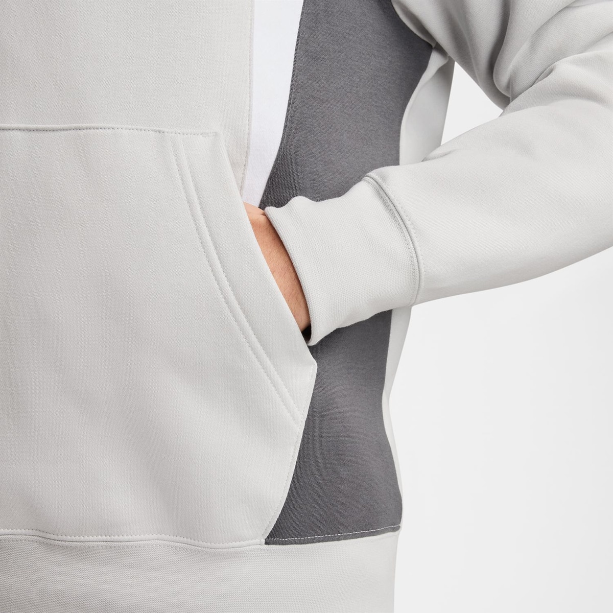 Sweatshirt de homem Air Nike Cinzento-claro-3