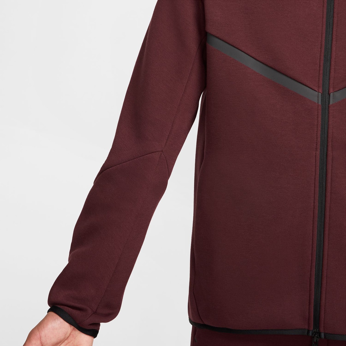 Sweatshirt de Homem Tech Bordeaux-6