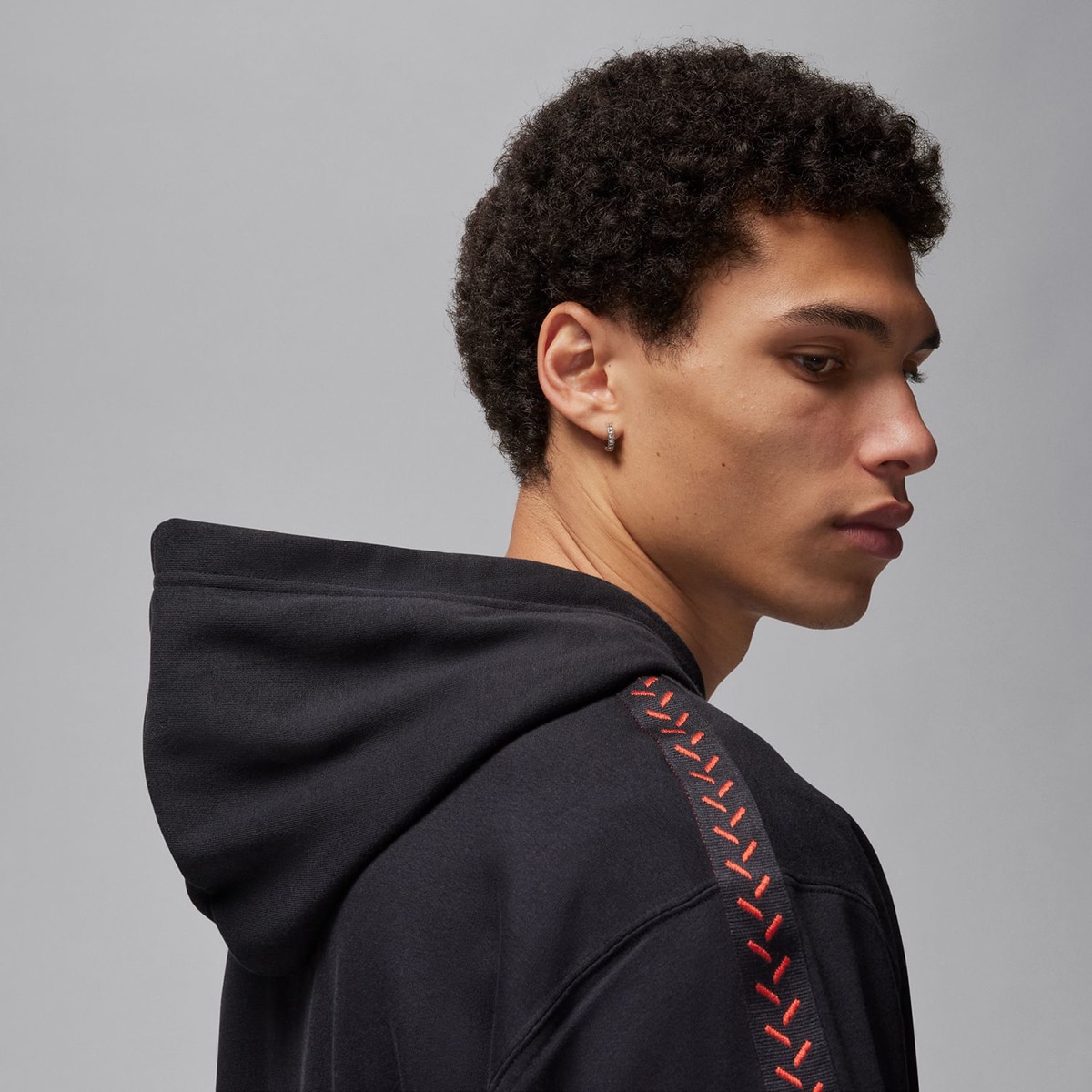 Sweatshirt de Homem FLT MVP Preto-3