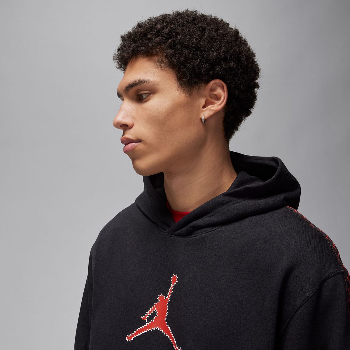Sweatshirt de Homem FLT MVP Preto-4