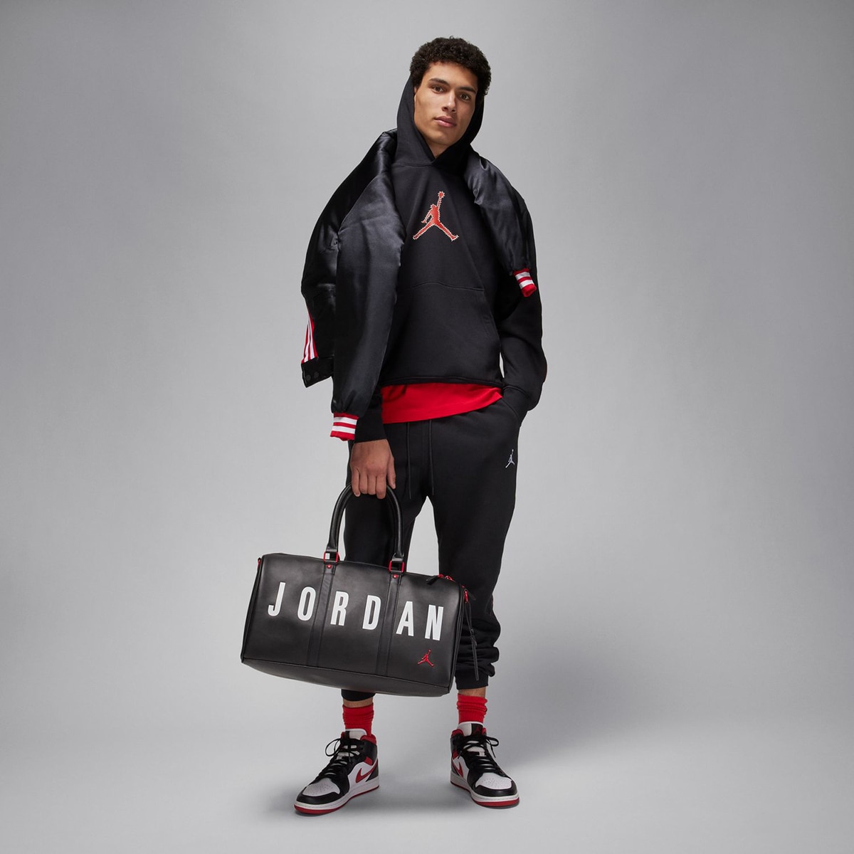 Sweatshirt de Homem FLT MVP Preto-5