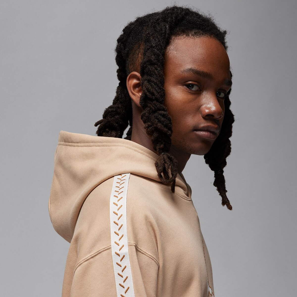 Sweatshirt de Homem FLT MVP Castanho-3