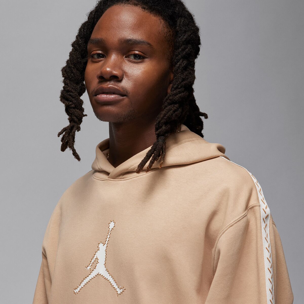 Sweatshirt de Homem FLT MVP Castanho-5