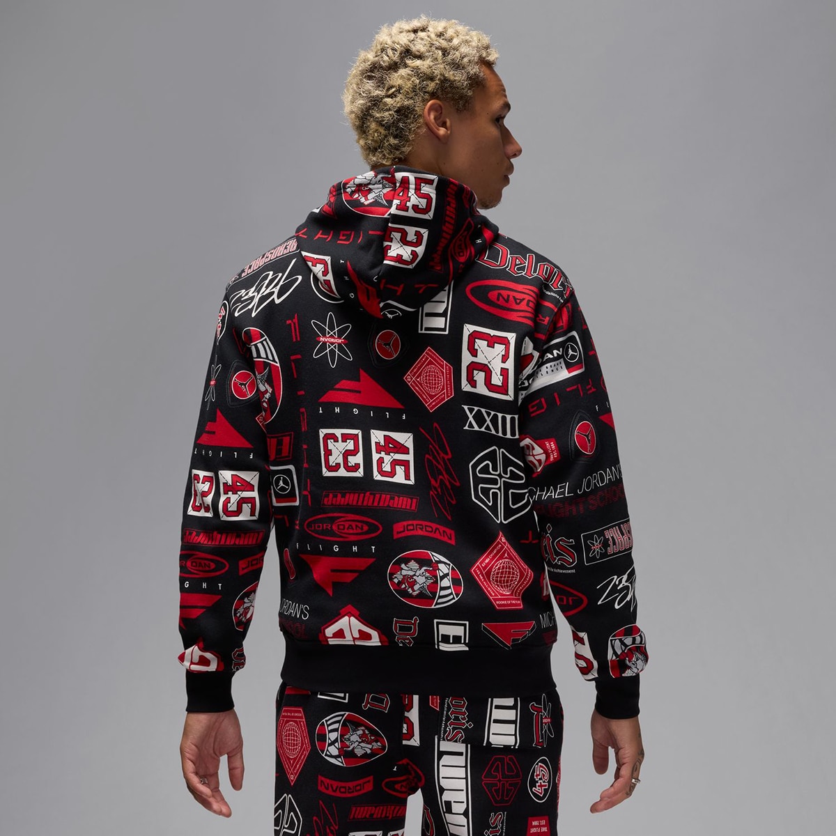 Sweatshirt de Homem Essentials AOP Estampado-2