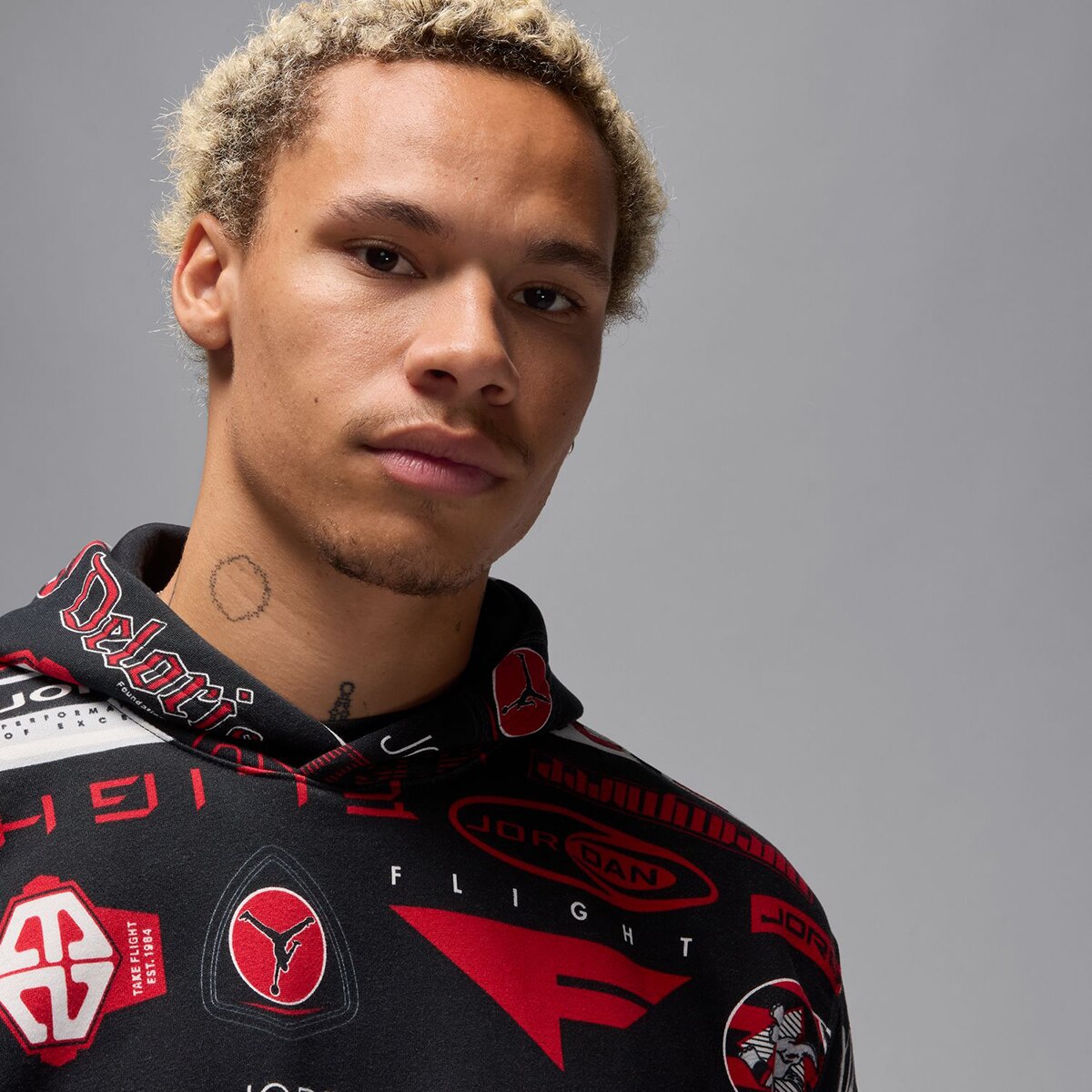 Sweatshirt de Homem Essentials AOP Estampado-4