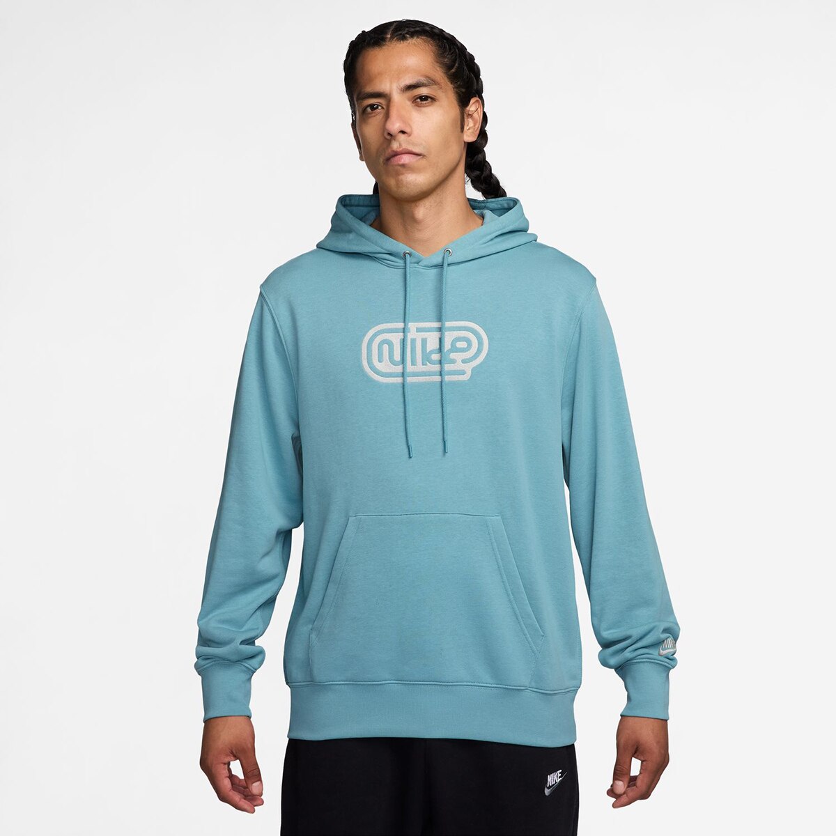 Sweatshirt de Homem Club French Terry Azul-1