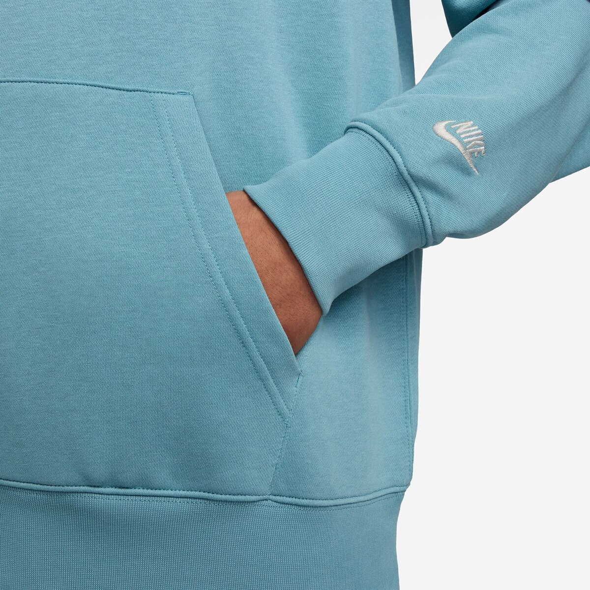 Sweatshirt de Homem Club French Terry Azul-3