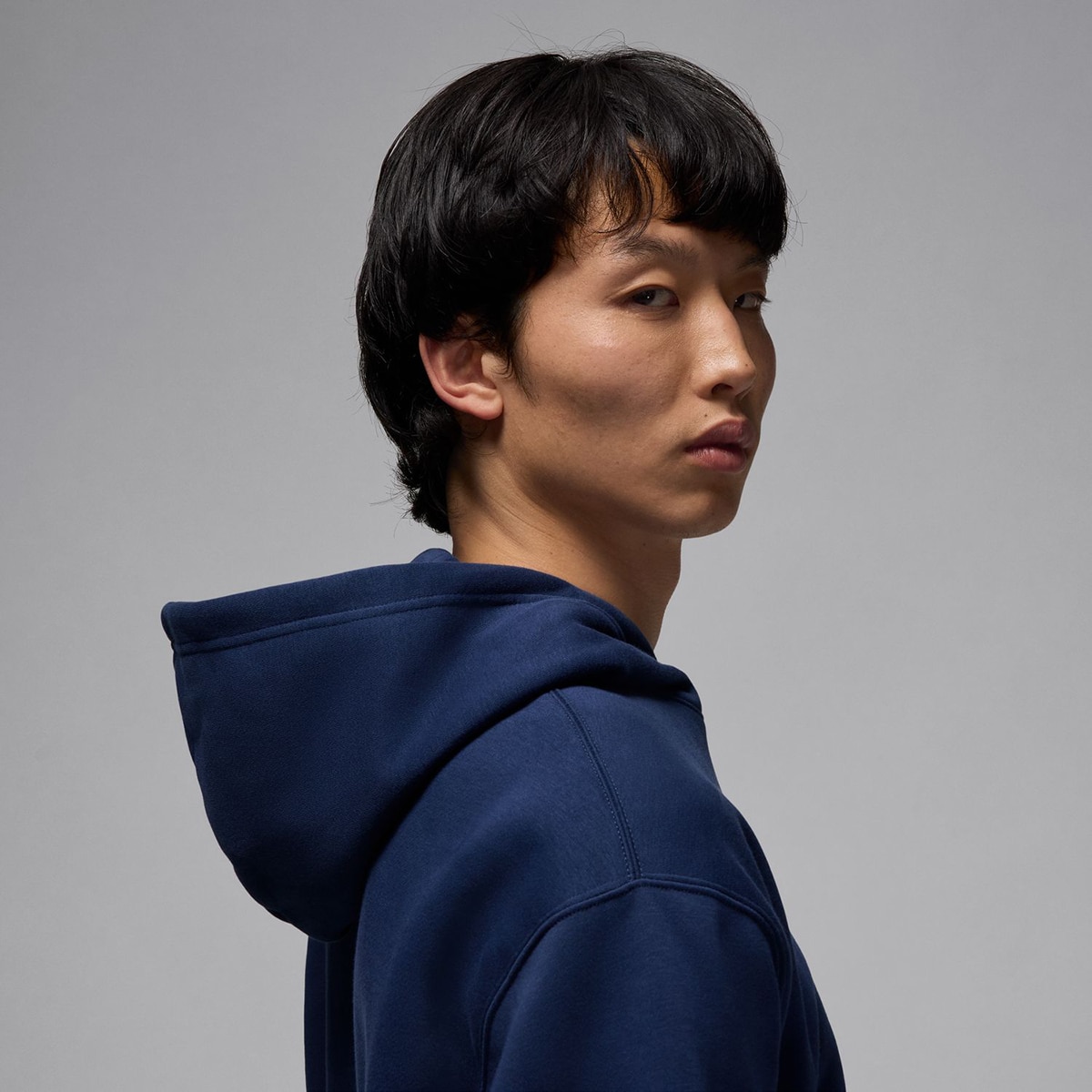 Sweatshirt de Homem Brooklyn Fleece Azul-marinho-5
