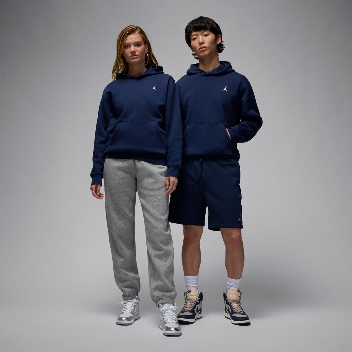 Sweatshirt de Homem Brooklyn Fleece Azul-marinho-7