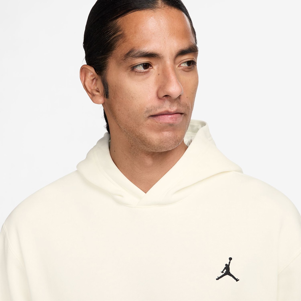 Sweatshirt de Homem Brooklyn Fleece Branco-3