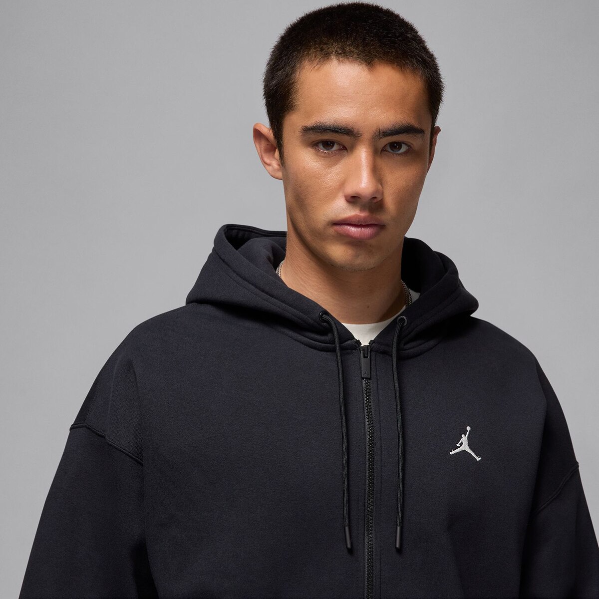 Sweatshirt de Homem Brooklyn Fleece Preto-3
