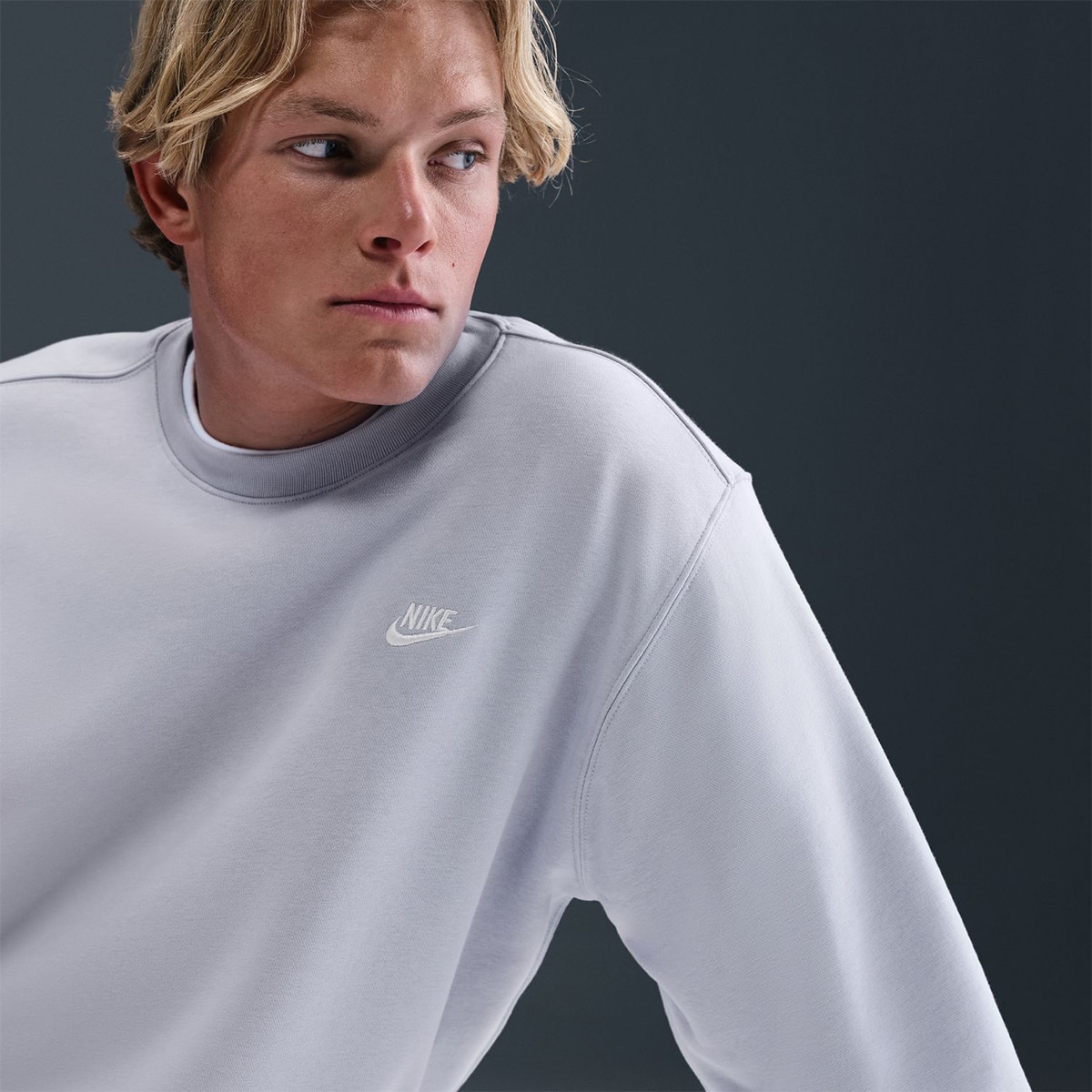 Sweatshirt de Homem Club Cinzento-6